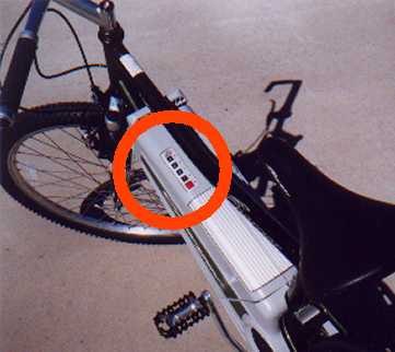 Charger bicycle controls