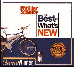 Charger Electric Bicycle awarded Grand Winner
